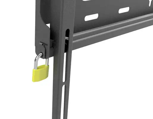 iiyama MD-WM15060 support d'écran plat pour bureau 2,67 m (105") Mur Noir - Support Fixe & Mobile - visuel 6