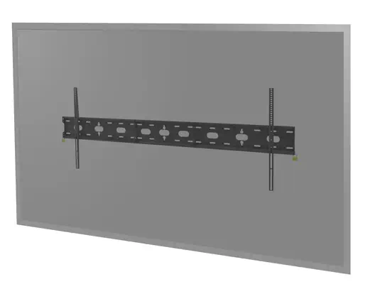 iiyama MD-WM15060 support d'écran plat pour bureau 2,67 m (105") Mur Noir - Support Fixe & Mobile - visuel 4