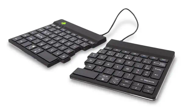 Clavier ergonomique R-Go Split Break avec logiciel de pause, clavier ergonomique divisé, AZERTY (FR) - R-Go Tools - visuel 7
