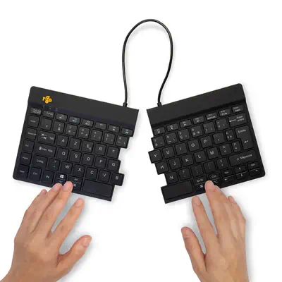 Clavier ergonomique R-Go Split Break avec logiciel de pause, clavier ergonomique divisé, AZERTY (FR) - R-Go Tools - visuel 9