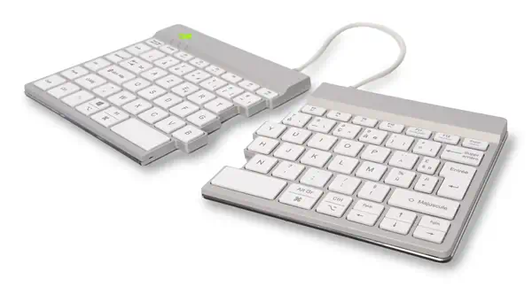Clavier ergonomique R-Go Split Break avec logiciel de pause, clavier ergonomique divisé, AZERTY (FR) - R-Go Tools - visuel 7