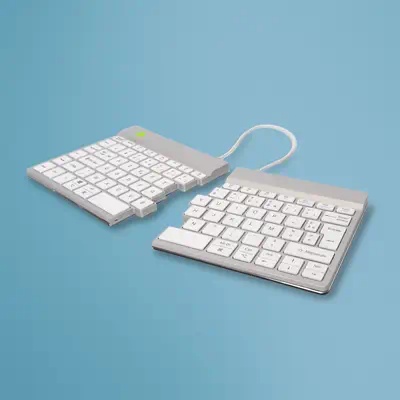 Clavier ergonomique R-Go Split Break avec logiciel de pause, clavier ergonomique divis&eacute;, AZER - R-Go Tools - visuel 1