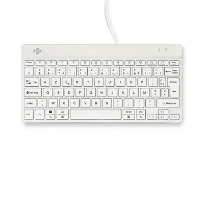 Clavier ergonomique R-Go Compact Break, clavier compact avec logiciel de pause,AZERTY (FR), Filaire, - R-Go Tools - visuel 3