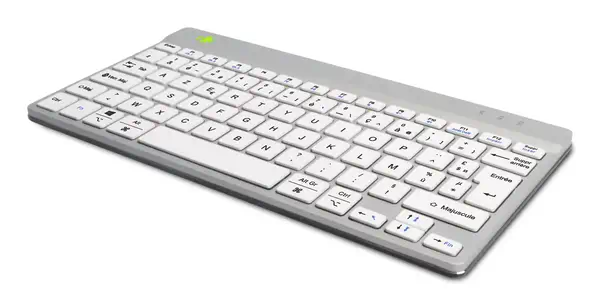 Clavier ergonomique R-Go Compact Break, clavier compact avec logiciel de pause,AZERTY (FR), Bluetoot - R-Go Tools - visuel 5