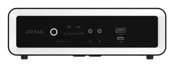 Zotac ZBOX CI629 NANO PC de dimension 1,8L Noir, Blanc i3-1315U Intel SoC 1,2 GHz - Barebone - visuel 1