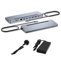 Achat Station d'accueil pour portable USB-C Metal Ergonomic 3x 4K Display Docking Station with Power Delivery 100 W + i-tec Universal Charger 100 W sur hello RSE