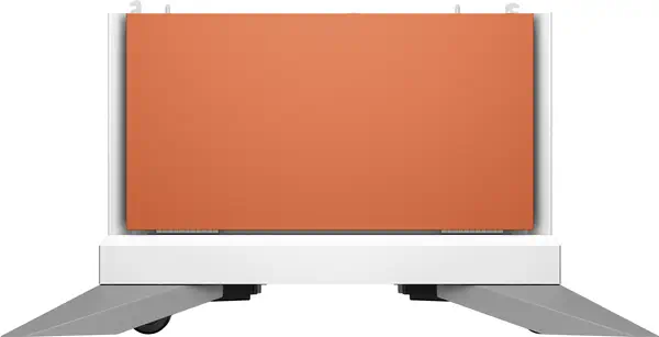 Socle de stockage HP Color LaserJet couleur rouge comète - Accessoires pour imprimante - visuel 1