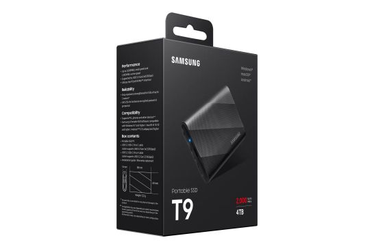 Vente SAMSUNG Portable SSD T9 4To Samsung au meilleur prix - visuel 10