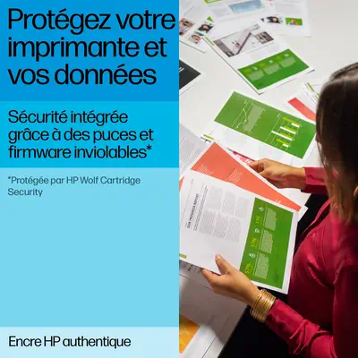 953 Pack de 4 cartouches d'encre Noir/Cyan/Magenta/Jaune authentiques - HP - Cartouches d'encre - visuel 5
