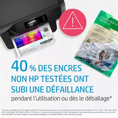 HP 953 Pack de 4 cartouches d'encre Noir/Cyan/Magenta/Jaune HP - visuel 41 - hello RSE