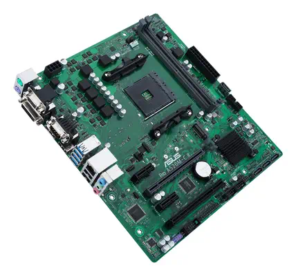ASUS PRO A520M-C II/CSM AMD A520 Emplacement AM4 micro ATX - Asus - Carte mère - visuel 3