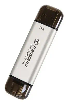 Transcend ESD310 1 To USB Type-A / USB Transcend - visuel 1 - hello RSE - Deux connecteurs, des possibilités infinies