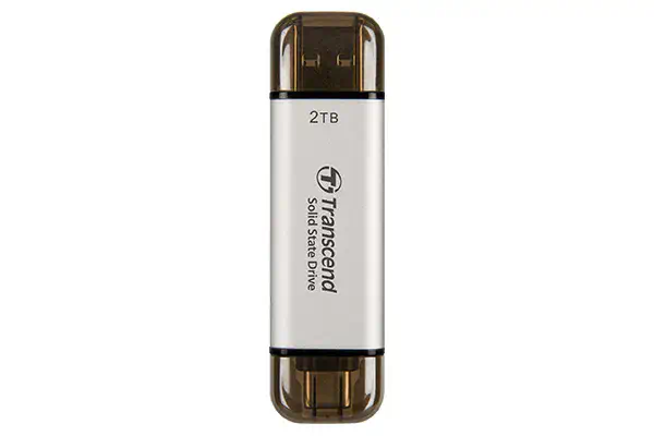 Transcend ESD310 2 To Argent - Disque dur SSD - visuel 1