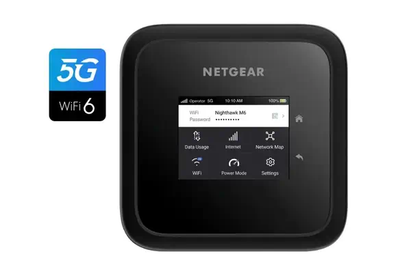 Vente Accessoire Réseau NETGEAR MR6150-100EUS Nighthawk 5G WIFI6 Mobile sur hello RSE