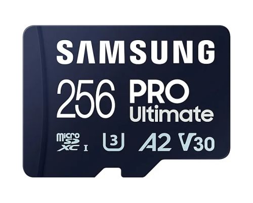Vente Carte Mémoire SAMSUNG Pro Ultimate MicroSD 256Go with adapter