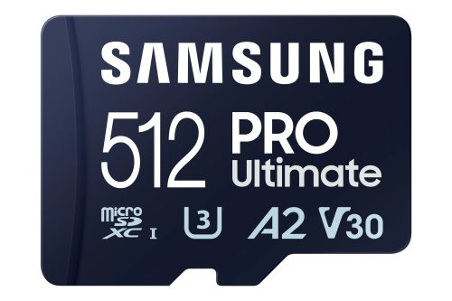 Revendeur officiel SAMSUNG Pro Ultimate MicroSD 512Go