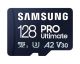 Achat SAMSUNG Pro Ultimate MicroSD 128Go with adapter sur hello RSE - visuel 1