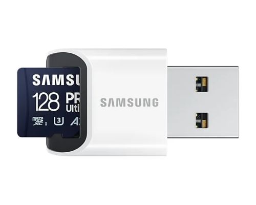 Vente SAMSUNG Pro Ultimate MicroSD 128Go with adapter Samsung au meilleur prix - visuel 4