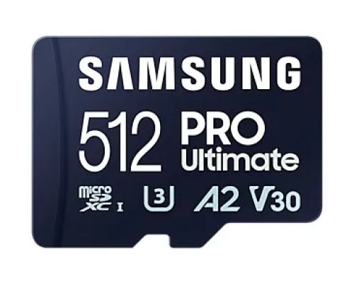 Vente Carte Mémoire SAMSUNG Pro Ultimate MicroSD 512Go with adapter