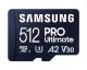 Achat SAMSUNG Pro Ultimate MicroSD 512Go with adapter sur hello RSE - visuel 1
