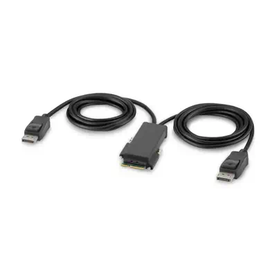 Belkin F1DN202MOD-PP-4 commutateur écran, clavier et souris Noir - Switchs et Hubs - visuel 3
