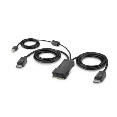 Belkin F1DN202MOD-PP-4 commutateur écran, clavier et souris Noir - Switchs et Hubs - visuel 2