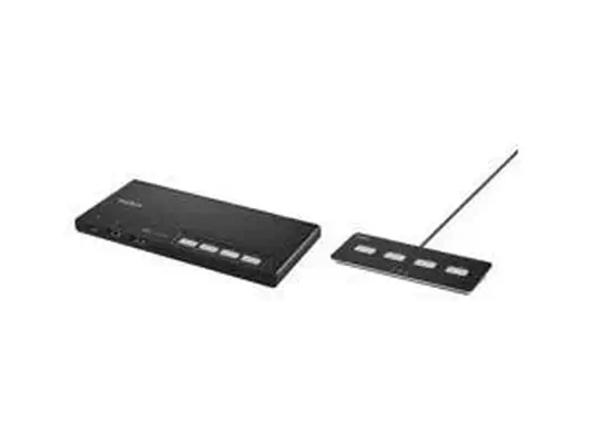 Belkin F1DN204MOD-HH-4 commutateur écran, clavier et souris Grille de montage Noir - Switchs et Hubs - visuel 2