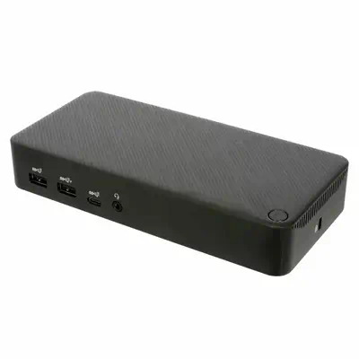 Targus DOCK460EUZ station d'accueil Avec fil USB4 Noir Targus - visuel 1 - hello RSE - Alimentation électrique améliorée
