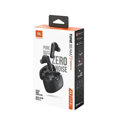 JBL Tune Beam Casque True Wireless Stereo (TWS) Ecouteurs Appels/Musique USB Type-C Bluetooth Noir - Casque Micro - visuel 10