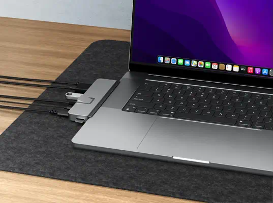 DUO PRO 7-in-2 USB-C Hub - Hyper - Station d'accueil pour portable - visuel 10