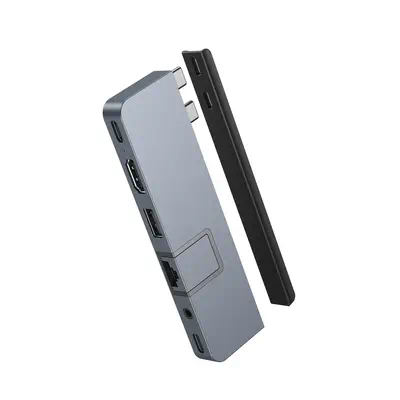 DUO PRO 7-in-2 USB-C Hub - Hyper - Station d'accueil pour portable - visuel 5