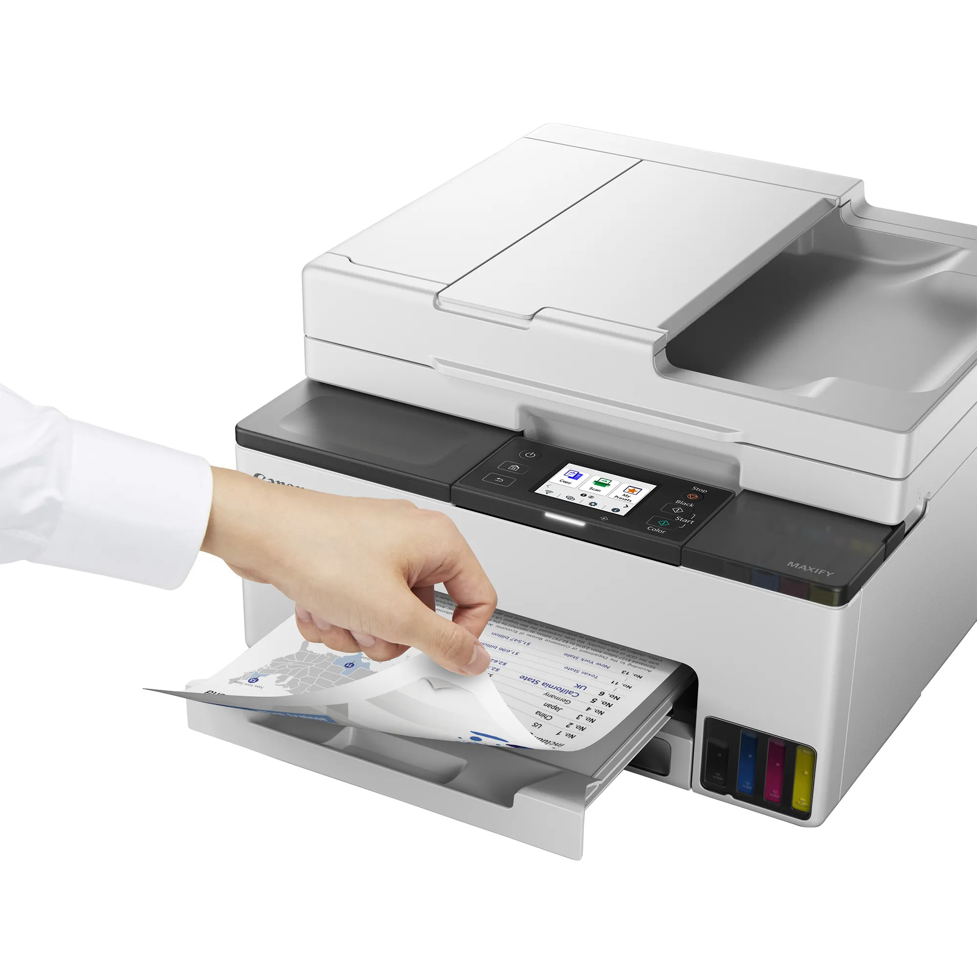 Achat CANON MAXIFY GX2050 Inkjet Multifunction printer A4 color sur hello RSE - visuel 7