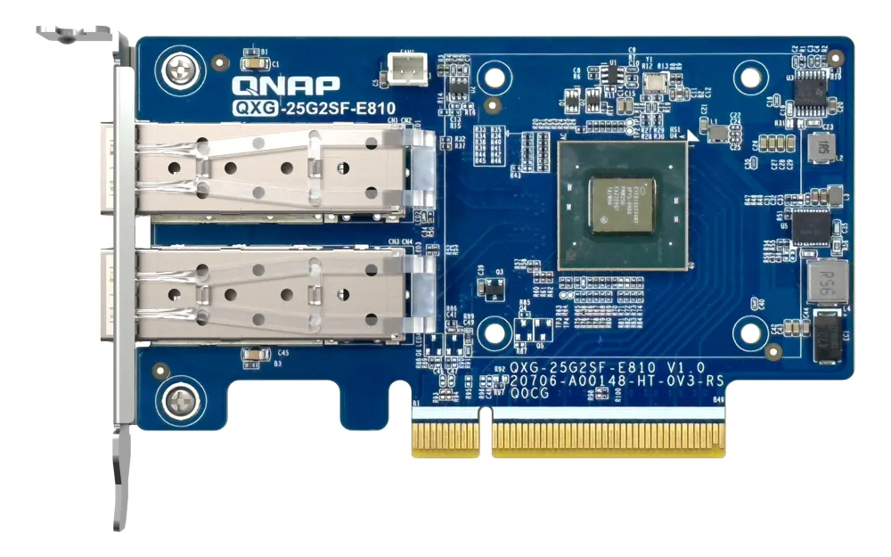 Vente QNAP Dual-port SFP28 25GbE network expansion card low QNAP au meilleur prix - visuel 8