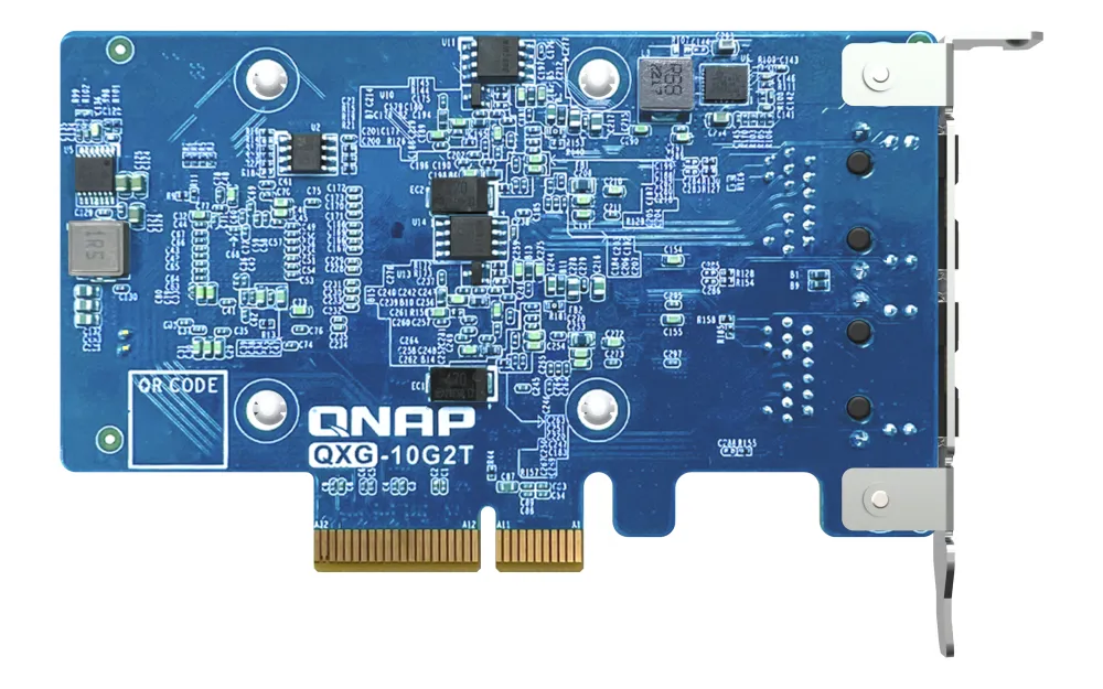 Achat QNAP Dual-port BASET 10GbE network expansion card low sur hello RSE - visuel 3