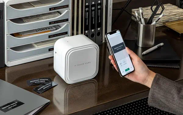 Brother PT-P910BT imprimante pour étiquettes Transfert thermique 360 x 360 DPI Avec fil &sans fil TZ - Autre Imprimante - visuel 5