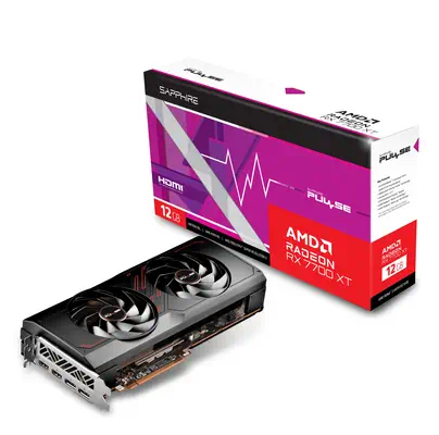 Sapphire PULSE Radeon RX 7700 XT AMD 12 Go GDDR6 - Carte graphique - visuel 3
