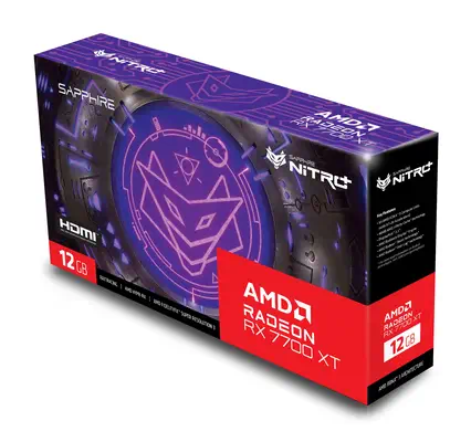 Sapphire NITRO+ Radeon RX 7700 XT AMD 12 Go GDDR6 - Carte graphique - visuel 9