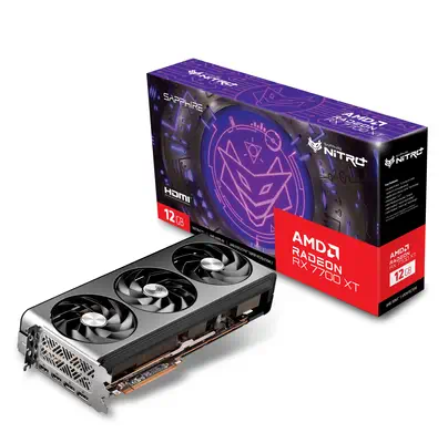 Sapphire NITRO+ Radeon RX 7700 XT AMD 12 Go GDDR6 - Carte graphique - visuel 6