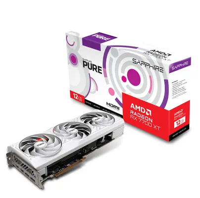 Sapphire PURE Radeon RX 7700 XT AMD 12 Go GDDR6 - Carte graphique - visuel 7