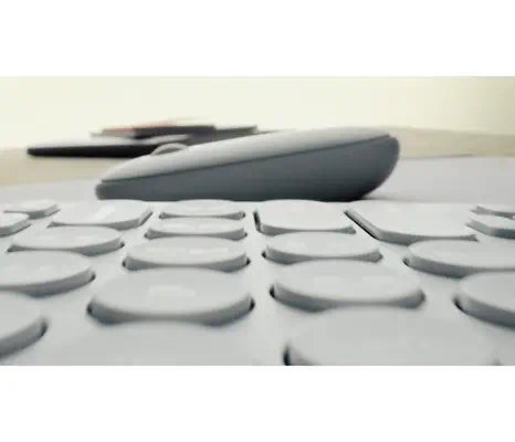 Logitech 910-007014 souris Voyage Ambidextre RF sans fil Logitech - visuel 1 - hello RSE - La souris Pebble Mouse 2 M350s fonctionne-t-elle avec mon dispositif?