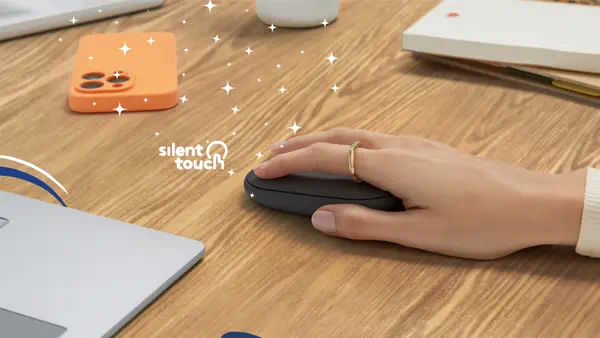 Logitech Pebble 2 M350s souris Voyage Ambidextre RF sans fil + Bluetooth Optique 4000 DPI - Souris - visuel 9