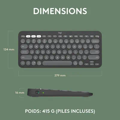 Logitech Pebble Keys 2 K380s Logitech - visuel 1 - hello RSE - LA VIE EST TROP COURTE POUR NE PAS S'AMUSER