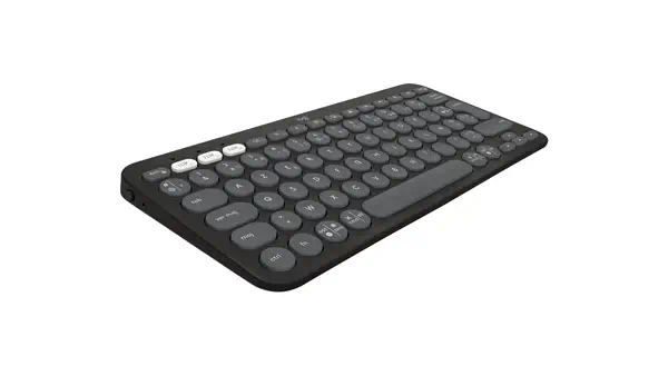Logitech 920-012209 clavier Souris incluse Universel RF sans fil + Bluetooth AZERTY Français Graphit - Pack Clavier, souris - visuel 4