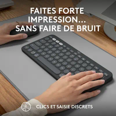 Logitech 920-012209 clavier Souris incluse Universel RF sans Logitech - visuel 1 - hello RSE - Des options à foison