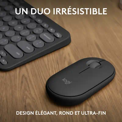 Logitech 920-012239 clavier Souris incluse Universel RF sans fil + Bluetooth QWERTY US International - Clavier - visuel 10