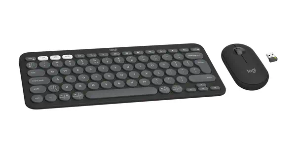 Logitech 920-012239 clavier Souris incluse Universel RF sans fil + Bluetooth QWERTY US International - Clavier - visuel 6