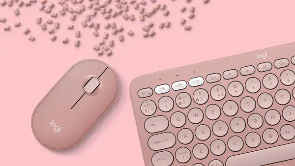 Logitech 920-012241 clavier Souris incluse Universel RF sans fil + Bluetooth QWERTY US International - Clavier - visuel 8