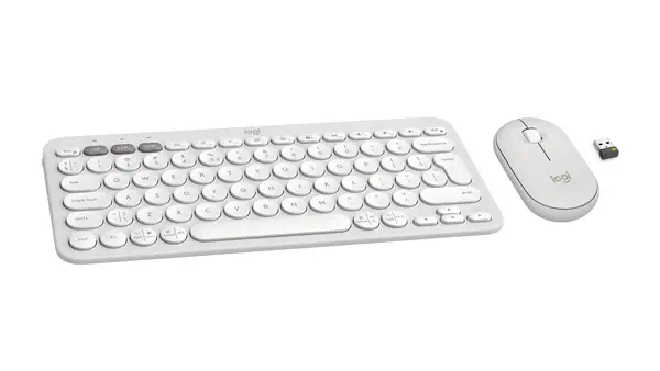 Logitech 920-012240 clavier Souris incluse Universel RF sans fil + Bluetooth QWERTY US International - Clavier - visuel 3