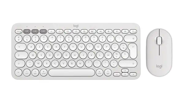 Logitech 920-012240 clavier Souris incluse Universel RF sans fil + Bluetooth QWERTY US International - Clavier - visuel 1