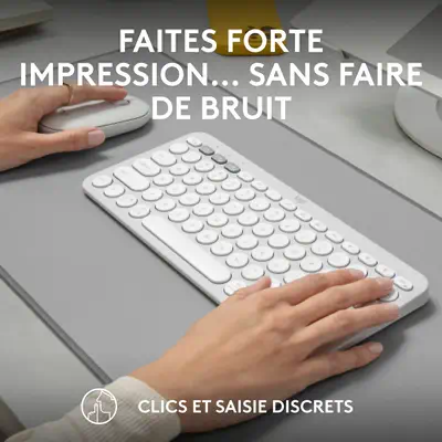 Logitech 920-012240 clavier Souris incluse Universel RF sans fil + Bluetooth QWERTY US International - Clavier - visuel 9